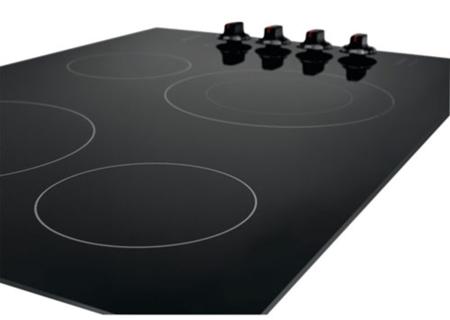 Frigidaire 30 Electric Cooktop Black 3025UB Side