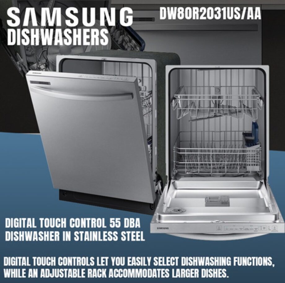 Samsung 2031 Dishwasher Promo