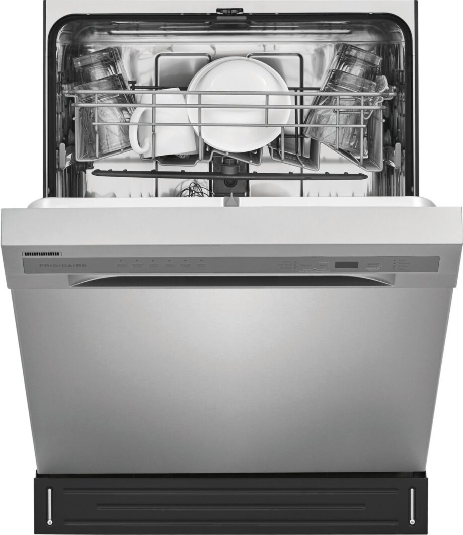 Frigidaire 24 Stainless Steel Tub Dishwasher FFBD2420US Loaded Cracked