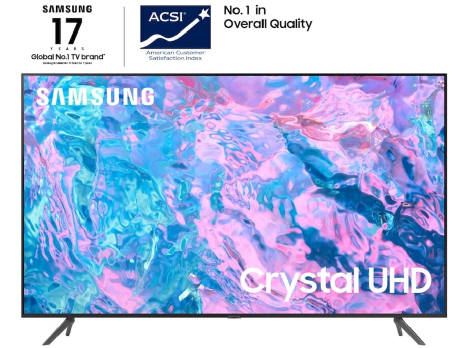 Samsung 75 Smart Crystal 4K UHD TV UN75CU7000 front