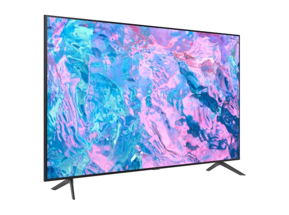 Samsung 75 Smart Crystal 4K UHD TV UN75CU7000 right front