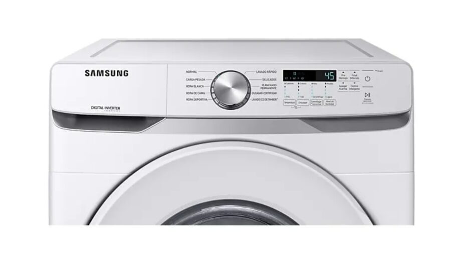 Samsung Front loading Washer with Self Clean 20 KG WF20T600AW Top of Washer