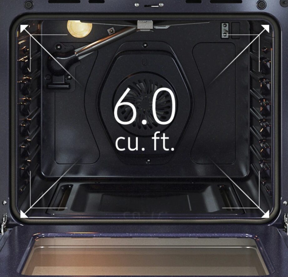 Samsung NX60B6515 Oven Capacity
