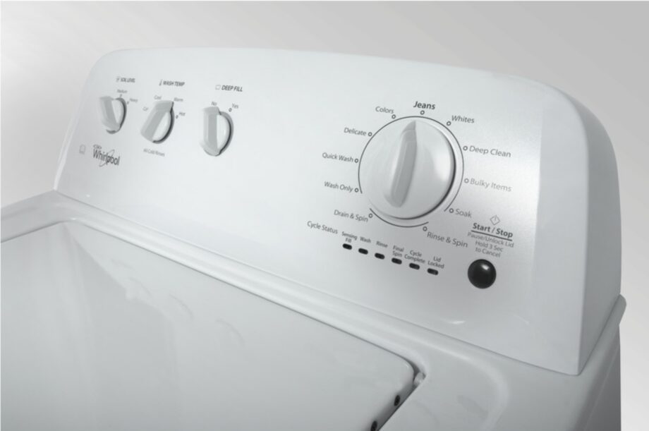 Whirlpool Washer 15 KG Control Panel