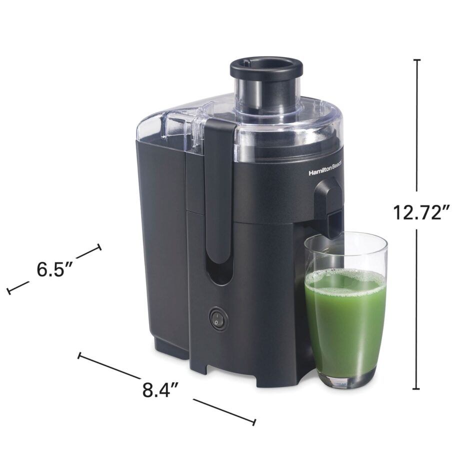 Hamilton Beach Juice Extractor HB67500 Dimensions