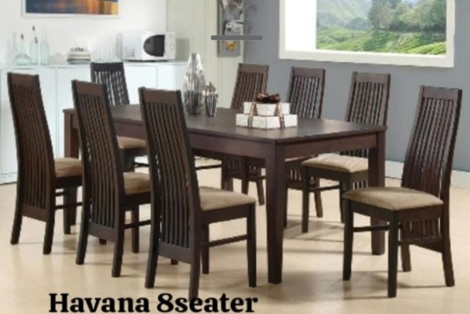 Havana 8 seater dining set