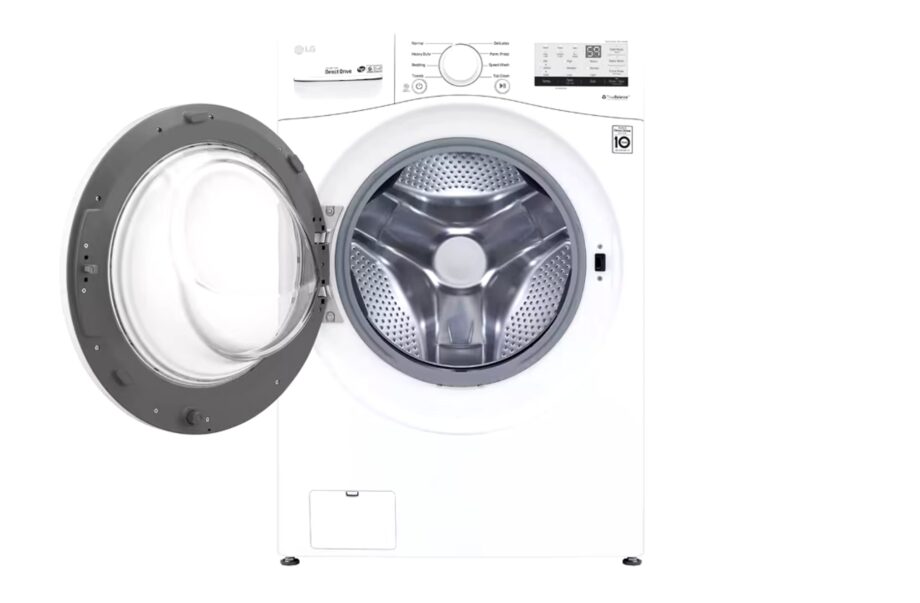 LG Washer WM3400CW Open