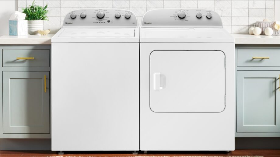 Whirlpool 15KG Gas Dryer with AutoDry WGD4815EW Installed